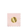 Meri Meri Disposable Paper Napkins (Pack of 20), Scalloped Edge,