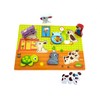 RB&G Wooden Puzzle with Large Pieces - Pets Puzzle for