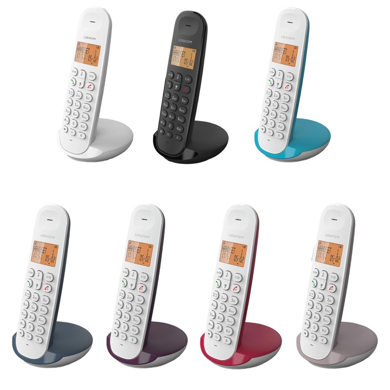 Logicom ILOA 150 Cordless Landline Telephone without Answering Machine -