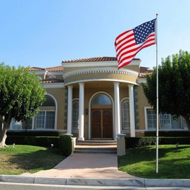 HeyJiaYu Flag Pole Sleeve Rust Free Flagpole Replacement for 20 Ft 25 Ft Flagpole In-Ground Poles Outdoor Garden Yard Porch Patio 2 3/16 x 20 in (2 3/16" fit for 20ft/25ft flagpole)