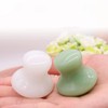 SOLUSTRE Scraping Massage Tool Jade Chakra Healing Relaxing Stone Mushroom