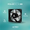 Acteck Ventilador POLAR EG VG80 80mm 2500RPM Negro Molex AC-938129
