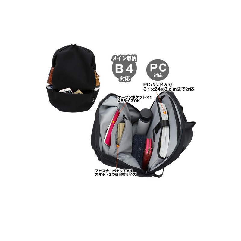 Ancool K908228 k908-228 TORO2 Backpack, Black
