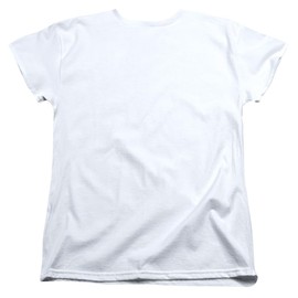 Popfunk Women's NASA Circle Logo T-Shirt (Small) White