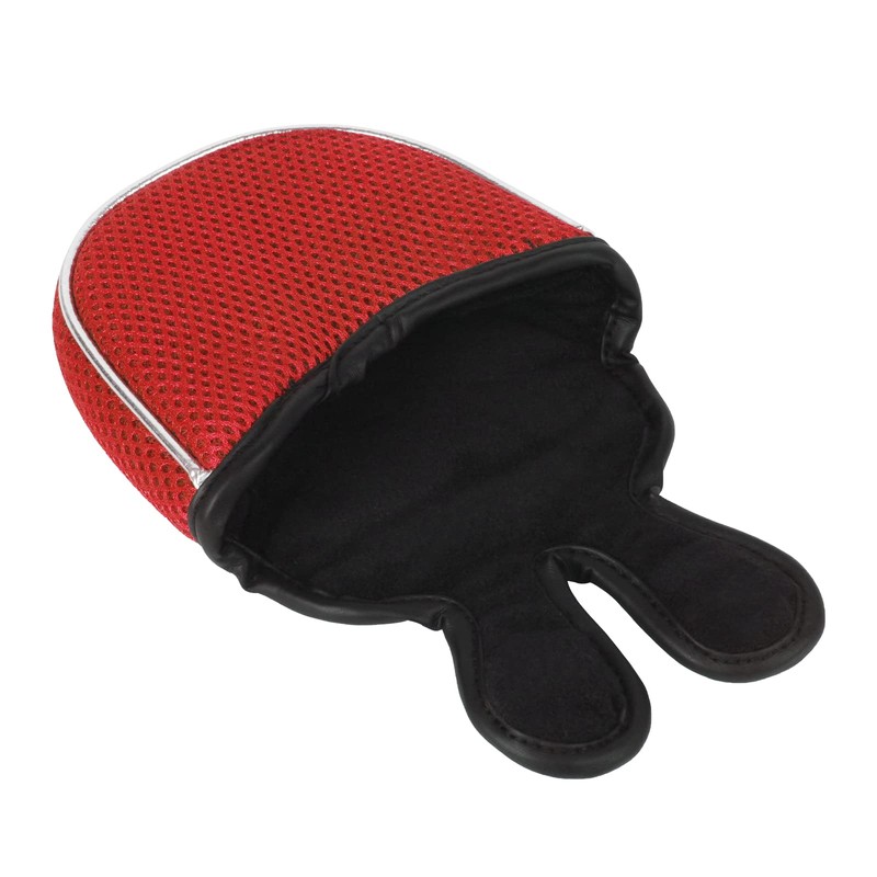 Andux Mallet Putter Cover Golf Putter Head Cover Shaft Half