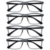 Opulize Ink MMMM4-7 -1.50 Long Distance Glasses Pack of 4