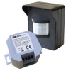 DIW-FUNK PD-545 Wireless Motion Sensor IP44 in Set with Wireless