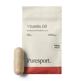 Puresport 4000IU Vitamin D3 + K2 Trial Pack, 14 Day Supply