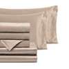 Homiest 7pcs Satin Sheets Queen Size Bed Set Satin Sheet