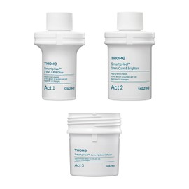 THOME Program Action Mask Refill Kit (Act 1, 2, 3) | 3-Step Korean Skincare for Hydration, Radiance & Barrier Repair