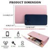 YYW Designer PU Leather Evening Bag for Women Briefcase Clutch