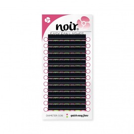 Noir Volume Lashes Easy Fan Lashes D curl 0.06 11mm Russian Volume Self Fanning Eyelash Extensions