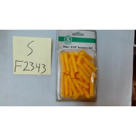 Unbranded 5/16 PLASTIC ANCHORS (PACK OF 50)