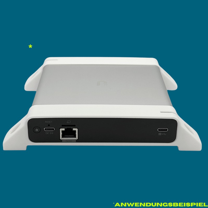 Bracket for Ubiquiti UCK Plus, Minimalist Table and Wall Mounting,