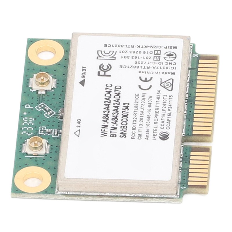 RTL8821CE Network Card Module 433Mbps BT4.2 802.11AC 2.4GHz 5GHz Mini
