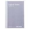Logical Diary 2025 Index/B6/Gray NSI-B624-25AN