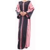 Musuly Djellaba for Women, Purple and black