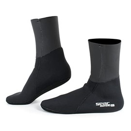SEAC Unisex's Anatomic HD 7 Boots, Black, S
