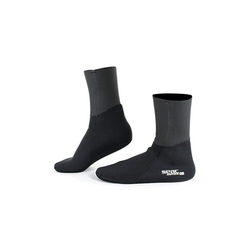 SEAC Unisex's Anatomic HD 7 Boots, Black, S