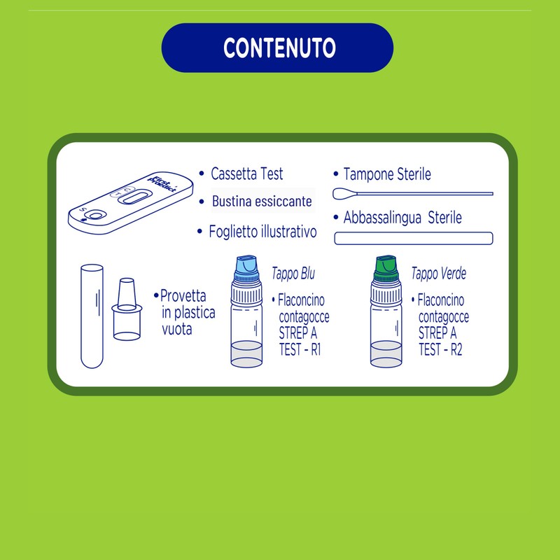 Self Test for Rapid Detection of Streptococcus: Complete Set for