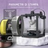 WINKLE Filamento PLA HD Texturizzato 1.75mm Marmo 300g, Stampante 3D