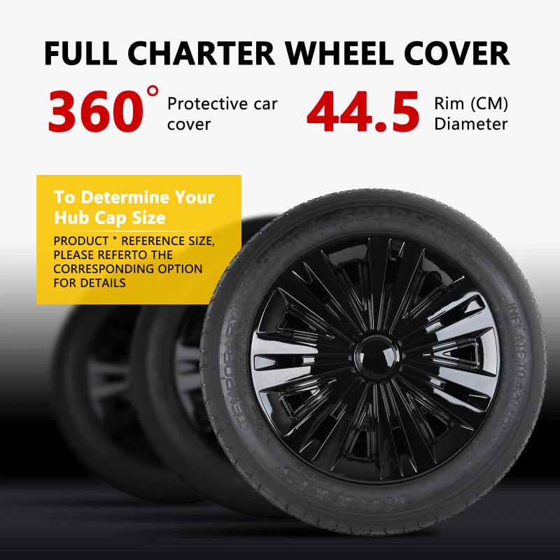 DREAMIZER 4Pcs/Set For Toyota Prius C 15" Car Wheel Cover