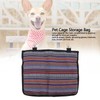 Pet Cage Storage Bag Multicolor Removable Canvas Dog Cage Hanging
