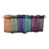 Mango Gifts Recycled Silk Sari Window Curtain Valance, Multicolour Floral