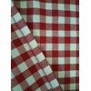 Yaland Curtains with Checked Pattern, Country House Style, Checked Size