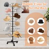 uyoyous 7-Tier Rotating Hat Rack, Freestanding Hat Display Stand with