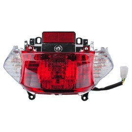 Poweka New Chinese Gy6 50cc 125cc 150cc Scooter Moped Rear Tail Light Assembly Taillight