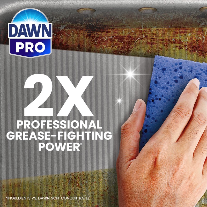 Dawn Professional Pot and Pan Detergent, Regular Scent, 3.8l (Case