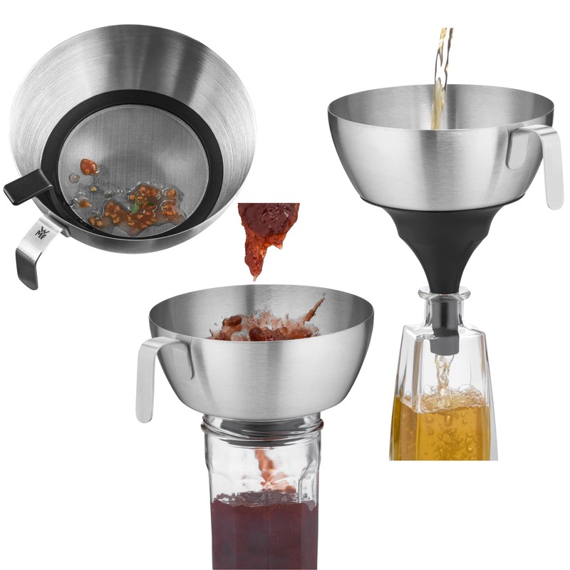 WMF 3-in-1 Multifunctional Funnel 18 cm, with Removable Reducing Funnel