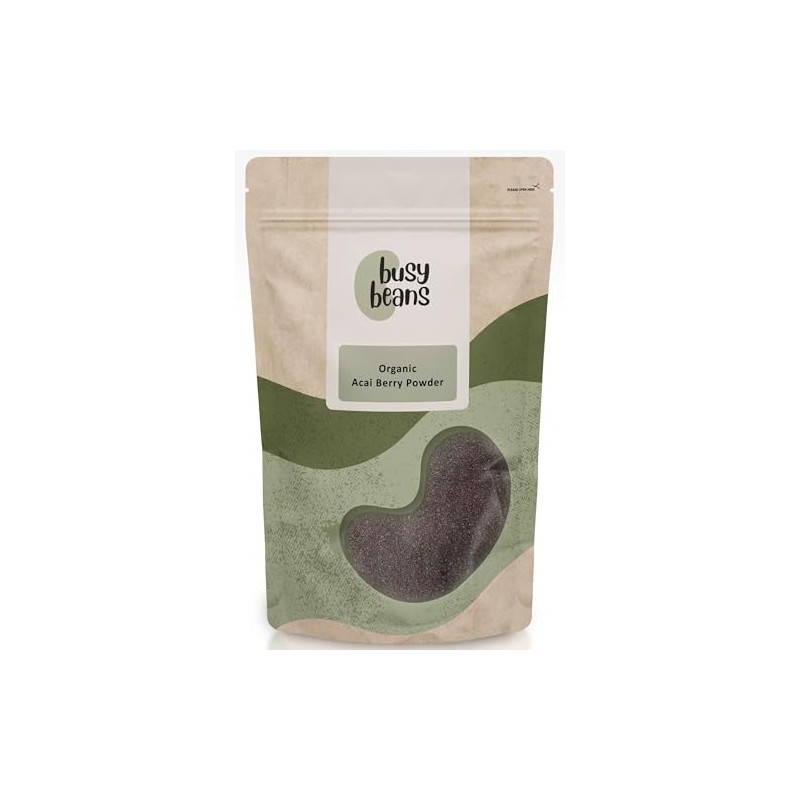 Organic Acai Berry Powder - Certified Organic - by Busy
