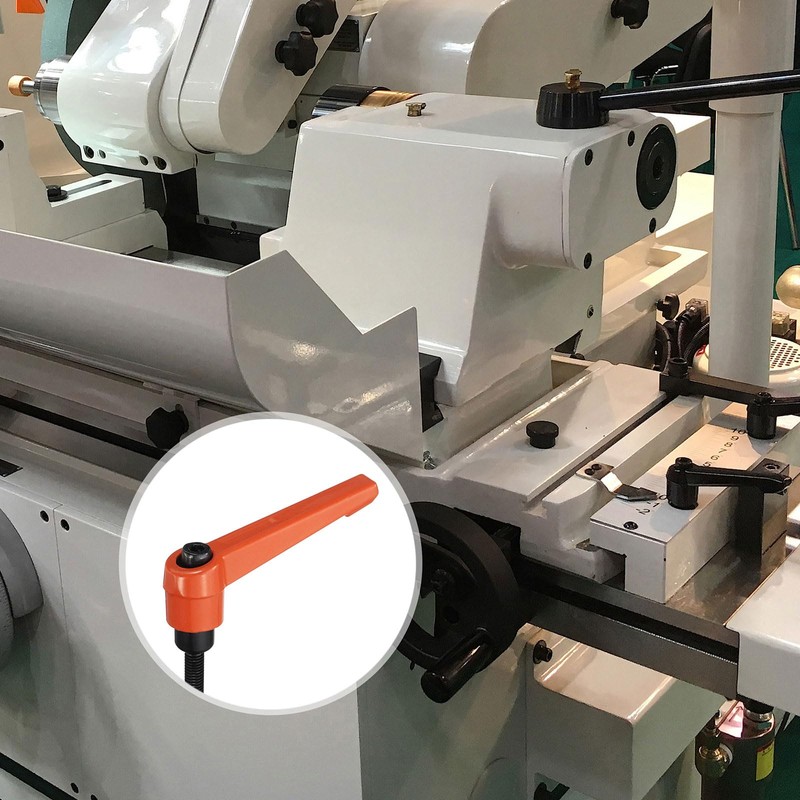 sourcing map M5 x 25mm Handle Adjustable Clamping Lever Thread