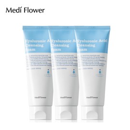 Mediflower Hyaluronic acid cleansing foam 150mlx3 / 히알루론산 클렌징폼 150mlx3개