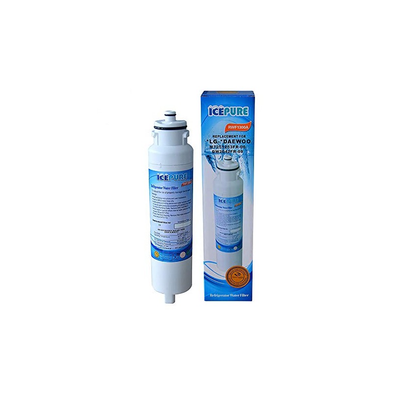 1 Pack RWF1300A Fridge Water Filter Compatible with Daewoo DW2042FR-09