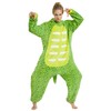 CASABACO Dinosaur Costume Onesie Adult Women Novelty Onepiece Pajamas, Light
