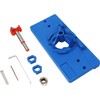 WISH HALLY WOOD Jig Accessories,35mm Concealed Hinge Jig kit (Blue)