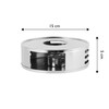 Echtwerk Tea Warmer Stainless Steel Round Tea and Coffee Warmer