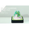 Mactano 3D Art Calendar Memo Pad 2024, Creative Time Piece