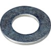 Trusco Y818-0005 Flat Washer JIS Trivalent White M5 5.5 x 12 x 0.8 inches (5.5 x 12 x 0.8 mm), Pack of 20, Small Quantity