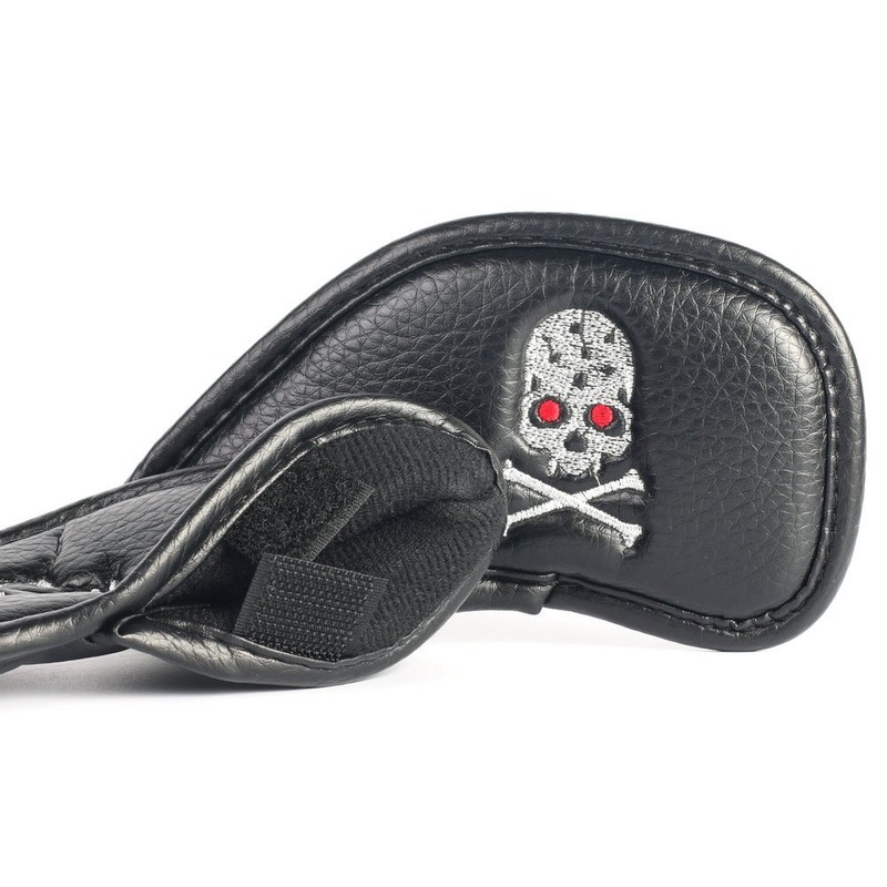 HISTAR Golf 10pcs PU Thick Synthetic Leather Skull Design Golf