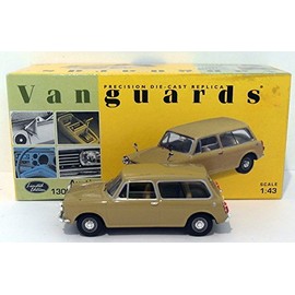 corgi vanguards elpasso biege austin 1300 estate car 1.43 scale diecast model
