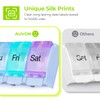 AUVON Weekly Pill Organizer Arthritis Friendly, BPA Free Travel 7
