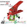 Elrido Guitar Picks Punch Maker DIY Picks Cutter Pick Puncher