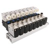 Baomain 8 Space Pneumatic Solenoid Valve 3V210-08 AC 110V PT1/4