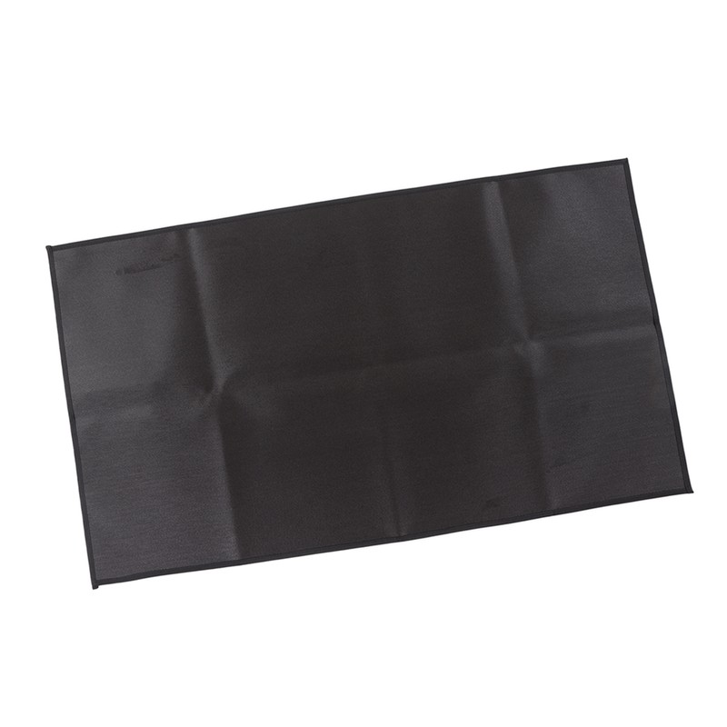 Grill Mat Fireproof Heat Resistant Insulated Pad Protector Black for