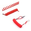 WPJCS Engine Stop Switch, Universal Boat Outboard Kill Switch Lanyard
