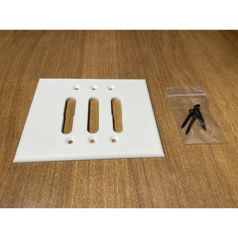 Wall Mounting Plate (Large) for Ring Alarm Keypad - 3D